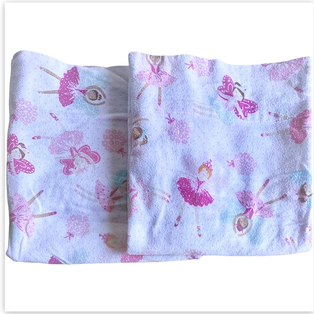 PBK Ice Dancing Fairy Flannel Pillow Cases, Standard